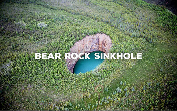 bear rock sinkhole