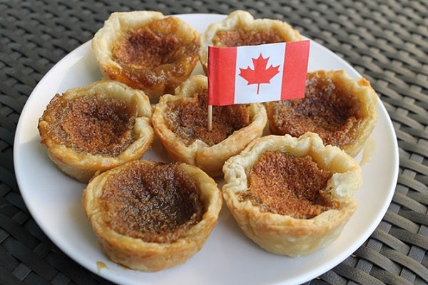 banh tart bo canada