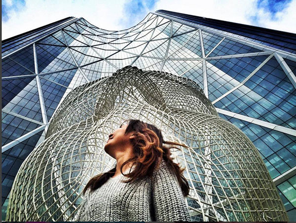 wonderland statue calgary