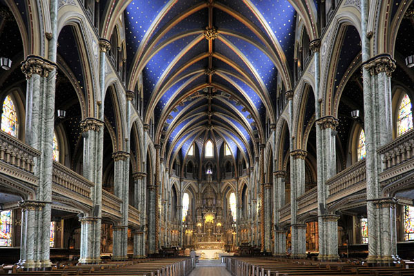 notre dame inside